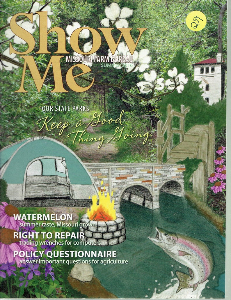 Show Me Missouri Farm Bureau Magazine Summer 2016 Etsy
