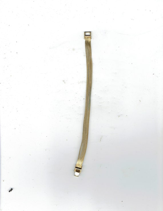 5 Strand Gold Filled Bracelet 7 Inches Long Etsy