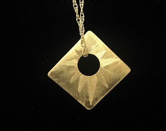 Gold Polaris North Star Necklace