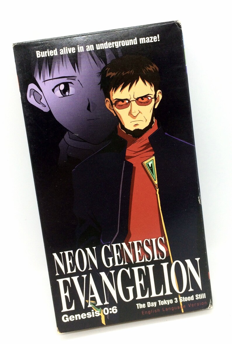 Neon Genesis Evangelion Genesis 0:6 Recycled VHS Box Journal | Etsy