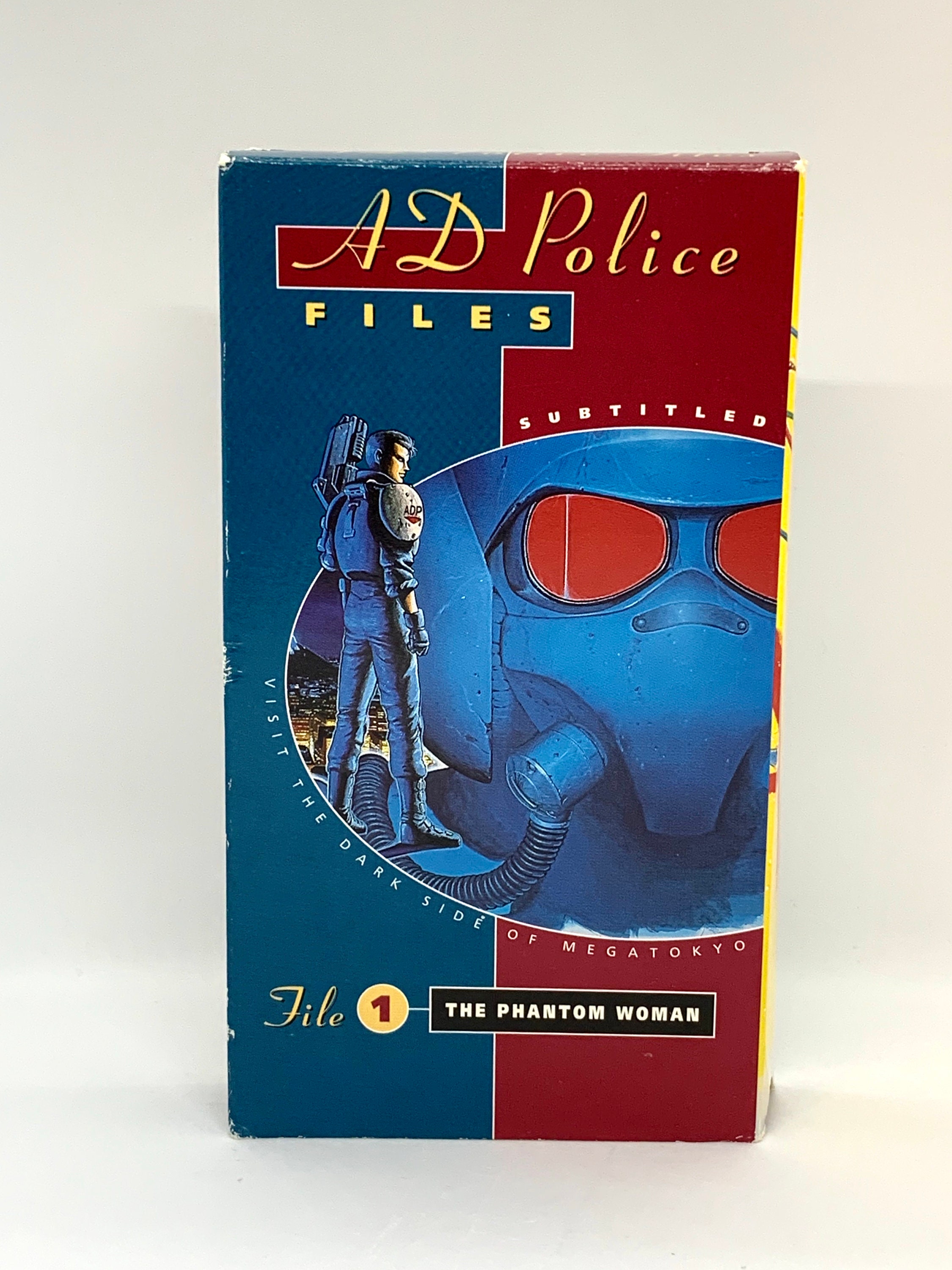 Recycled Vhs Cover Journal Or Notebook A D Police Files The Etsy