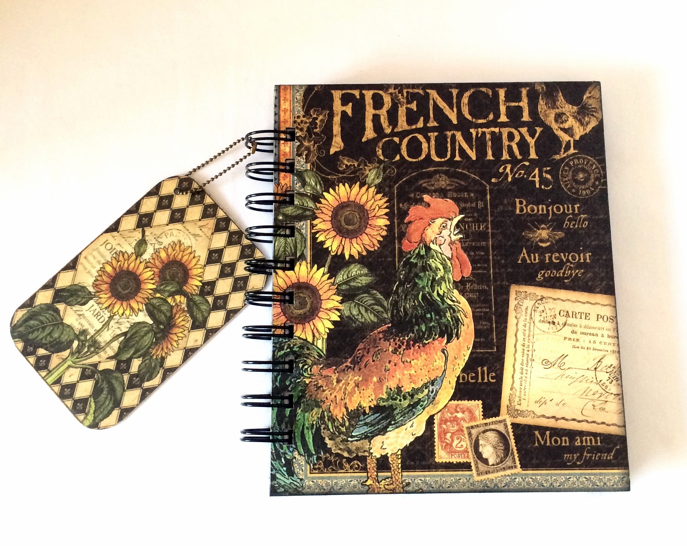French Country Theme Notebook Graphic 45 French Country Etsy