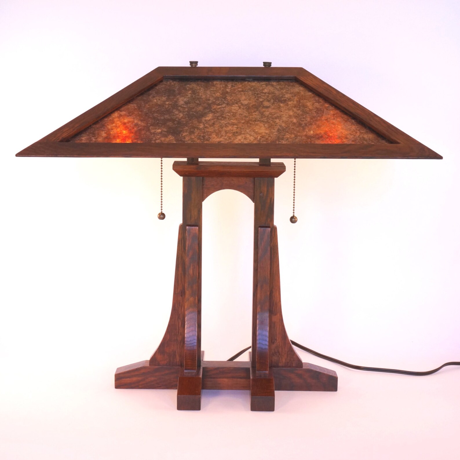 Grand Rapids II Lamp a Craftsman Mica Lamp in Limbert and Etsy