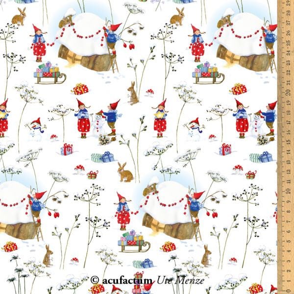 Acufactum - Snow Meadow - Fat Quarter (ongeveer) 18 x 30 inch