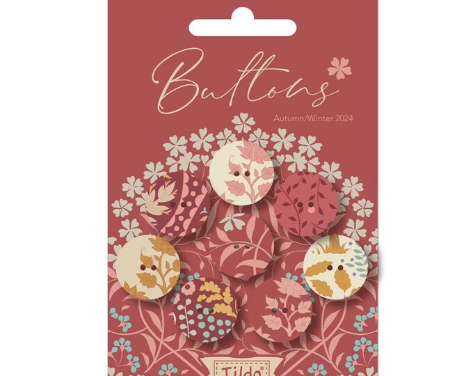 Tilda Fabric - Buttons - Sanctuary - 18mm - 8 Pieces - Etsy