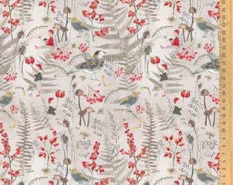 Acufactum - Contes de la forêt - Coupon de tissu (environ) 45,7 cm x 76,2 cm