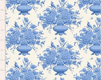 Tilda Stoff - Something Blue - Afina Blau - Meterware