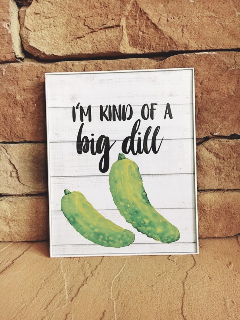 WALL ART PRINTS 8X10 Vegetable Pun Art Funny Food Art Etsy