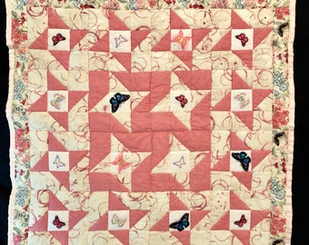 Baby Quilt: Butterflies