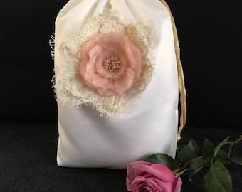 Bridal Bag: Blush and Lace