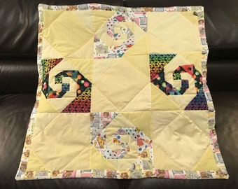 Baby Quilt: Swirl 1