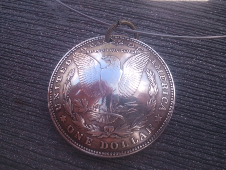 Morgan Silver Dollar Necklace Morgan Silver Dollar Necklace