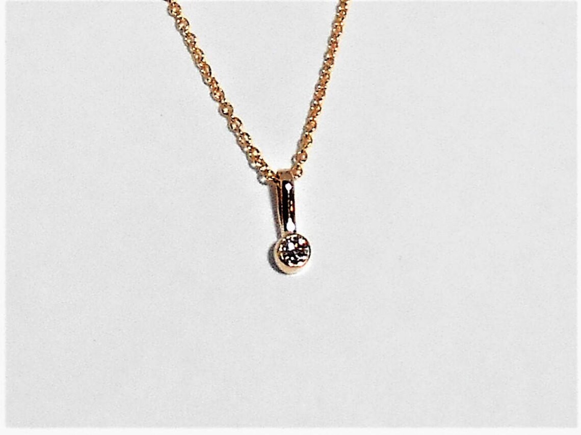 Diamond Necklace Real Diamond Necklace Diamond Necklace Etsy