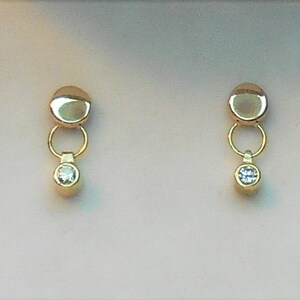Diamond Earrings, Diamond Stud Earrings, 14k  Diamond Earrings, 14k Diamond Stud Earrings, 14k  Diamond Dangling Earrings