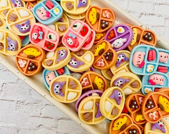 Kawaii resin charms