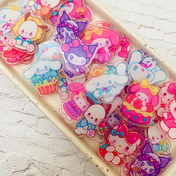 Kawaii 4cm Acrylic charms