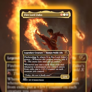 Lord Zuko - Etsy