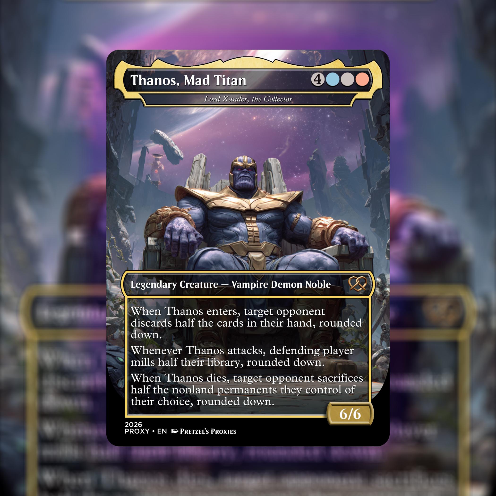 Mtg Thanos - Etsy