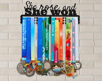 Medal Display Hanger with Flat Hook Design, Gift for her