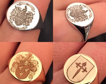 Select Gifts Mccallister Scotland Family Crest Coat Of Arms Cufflinks Personalised Case