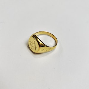 Masonic Rings, Freemason Ring, Master Mason Rings, Free Mason Ring, Mens Masonic Engraved Rings, Personalized Ring, Signet Rings