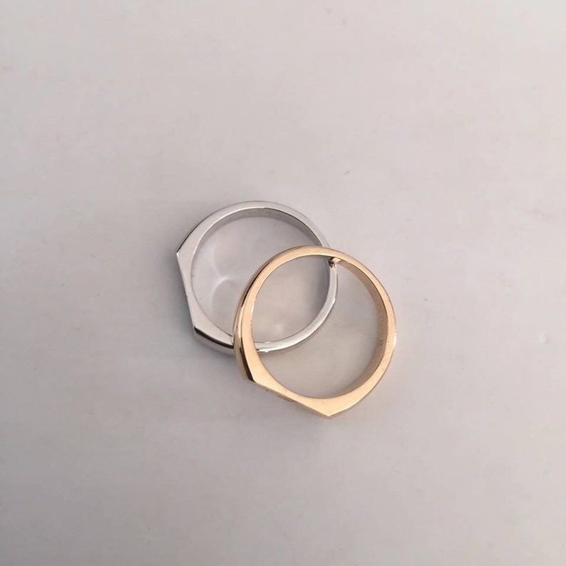 Gift for women Personalized Ring men women ring Pinky ring Monogram Initial Ring Initial ring letter Ring Engraved ring