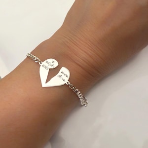 Landkarte israel / Landkarte israel / Landkarte israel / Landkarte / israel Herzarmband / Jüdischer Schmuck / Jeda
