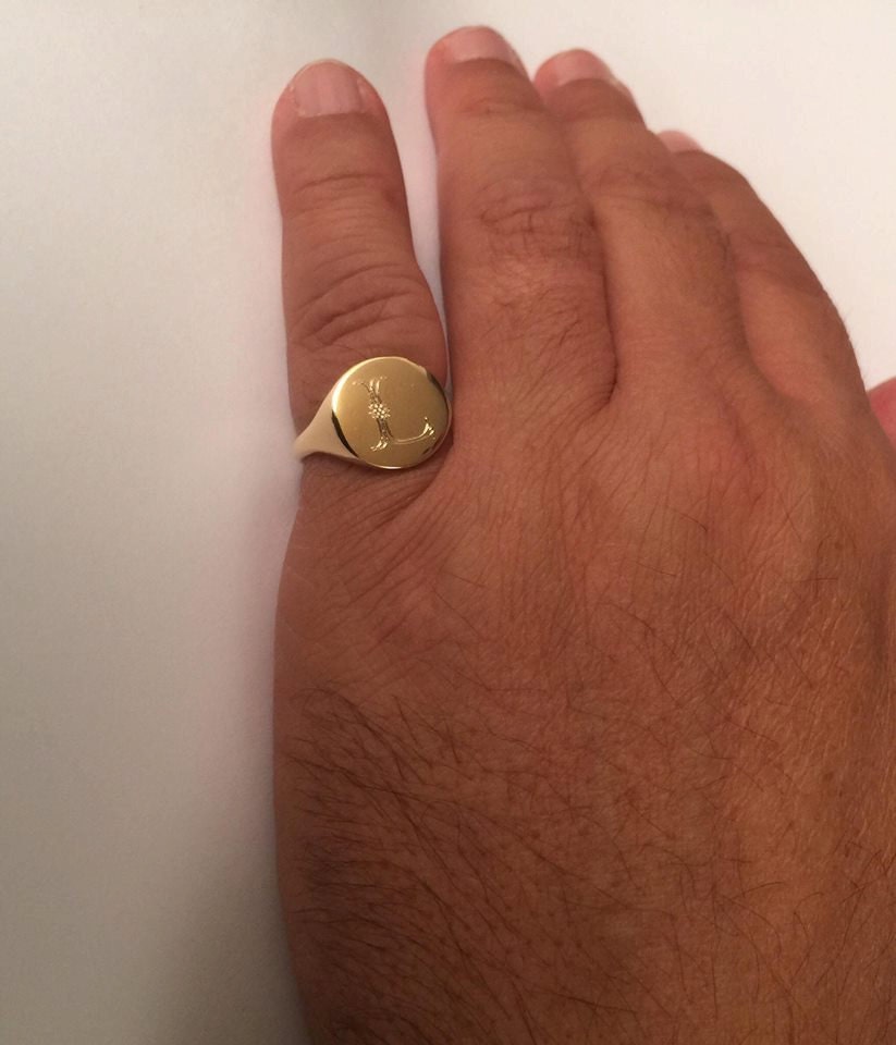 Custom Silver Monogram Engraved Signet Ring, Mens Gold Signet Ring, Custom  Signet Ring, Engraved Rings for Men, Mens Signet Ring, Mens Pinky Rings,  Engraved Rings – somethinggoldjewelry