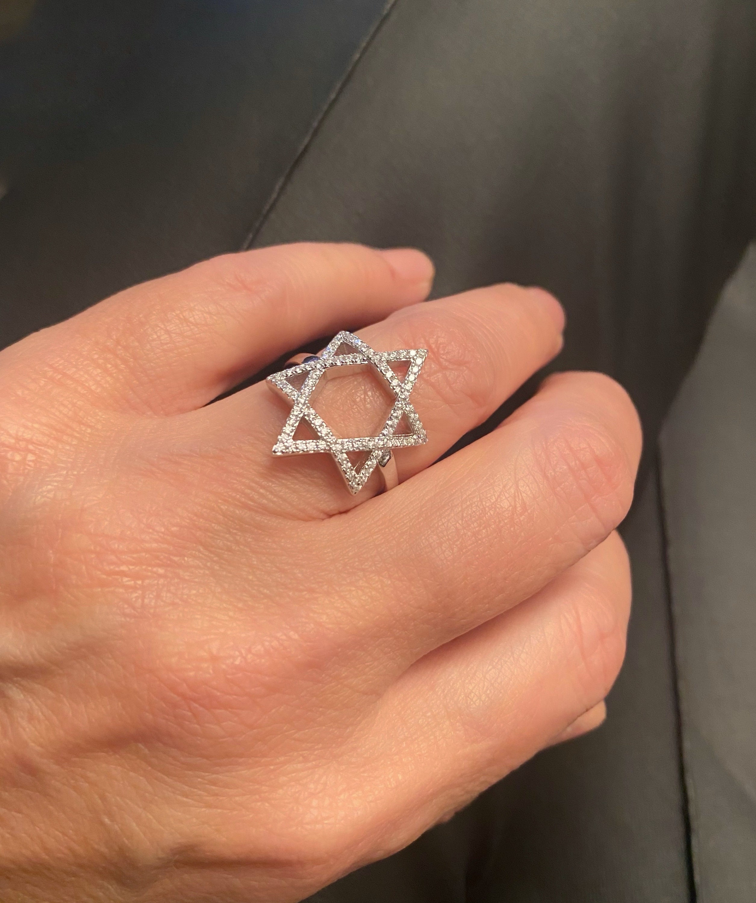 Anillo estrella de david hotsell