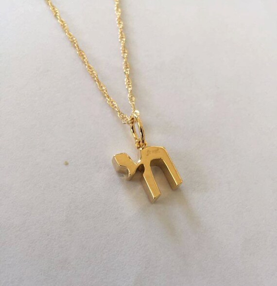 Hai Jewelry Chai Necklace Gold Chai 
