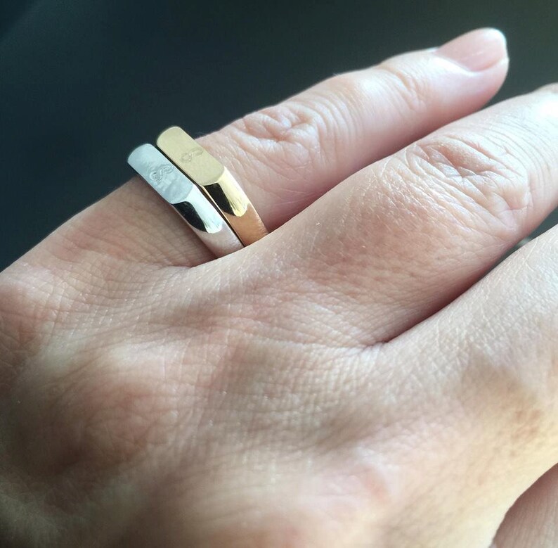 Gift for women Personalized Ring men women ring Pinky ring Monogram Initial Ring Initial ring letter Ring Engraved ring