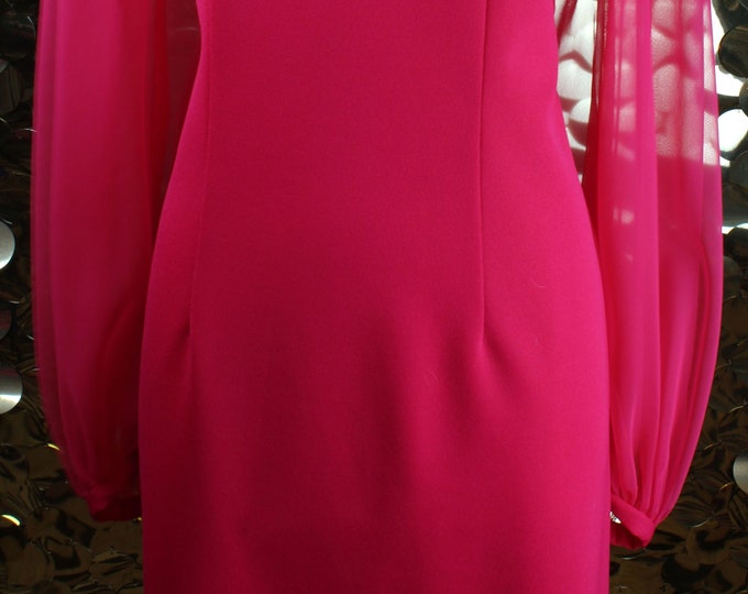 NEW Hot Pink Claralura Original California Gown