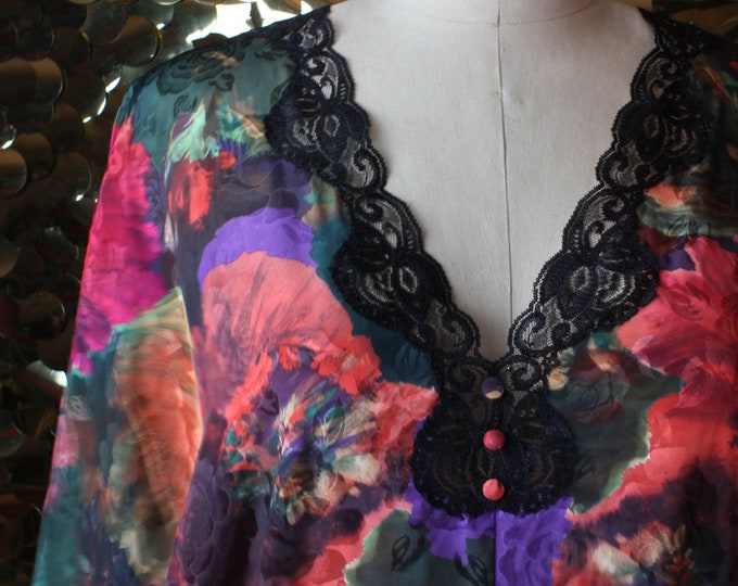 NEW Private Lives Floral Lace Caftan