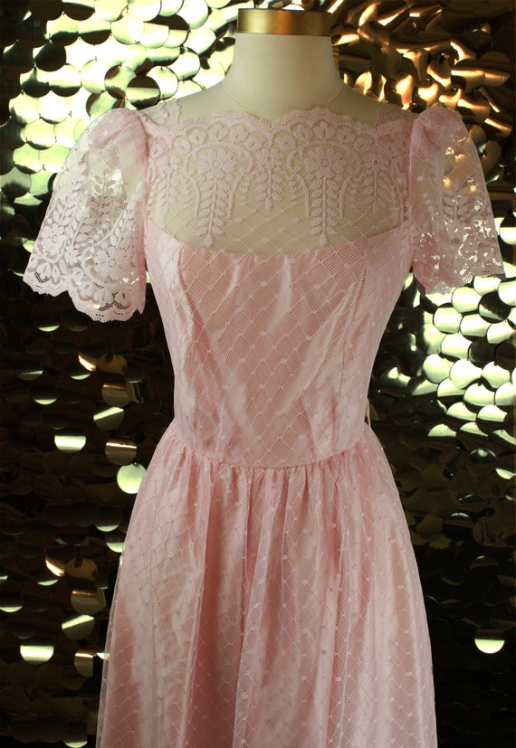 COY 60s 70s 80s S/S Light Pink Vintage JcPenney L… - image 6