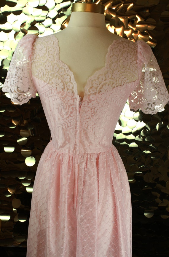 COY 60s 70s 80s S/S Light Pink Vintage JcPenney L… - image 8