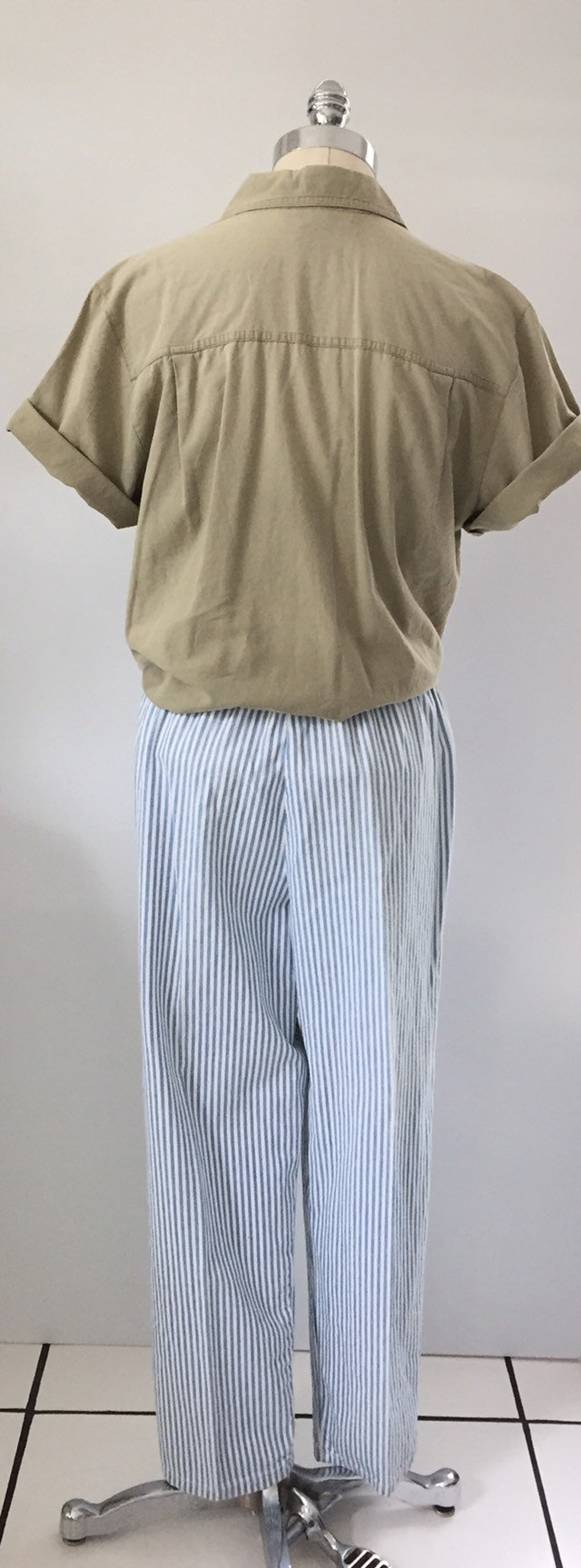 railroad stripe jeans