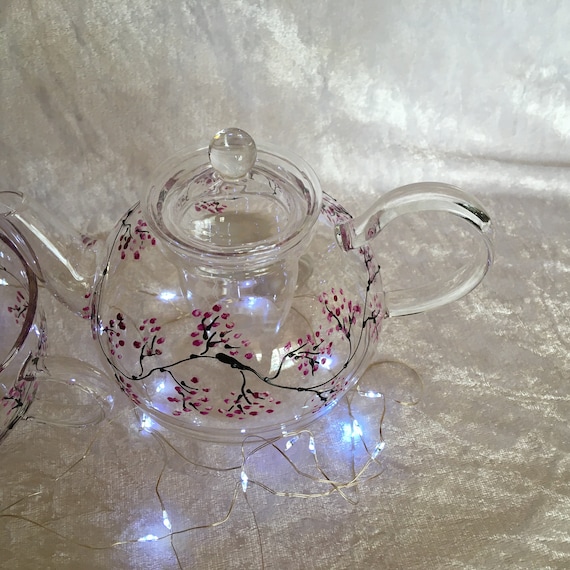 Sakura Glass Teapot – CRISTEL USA