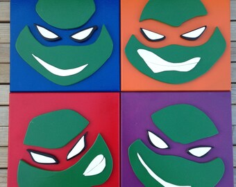 Items Similar To Michelangelo Tmnt Poster For Kids Room Or Nursery Cute Minimalist Teenage Mutant Ninja Turtles Wall Art Print On Etsy