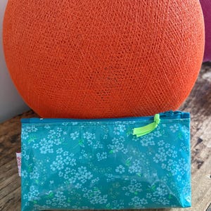 Petit Pan triangular coated canvas pencil case