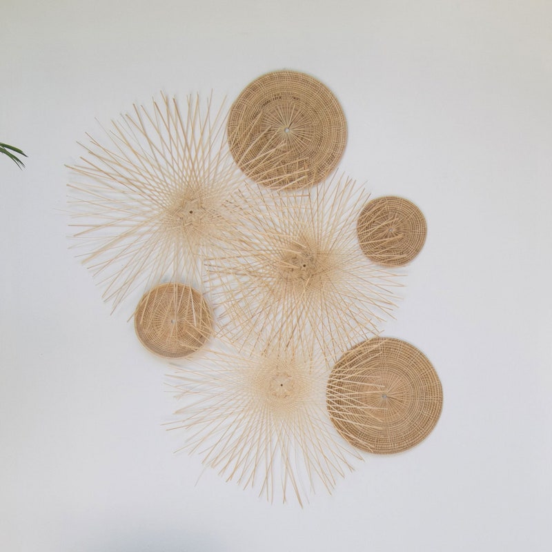 Wicker Wall Decor Etsy