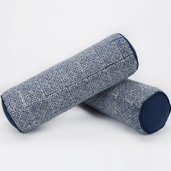 Vintage Indigo Pillow Etsy