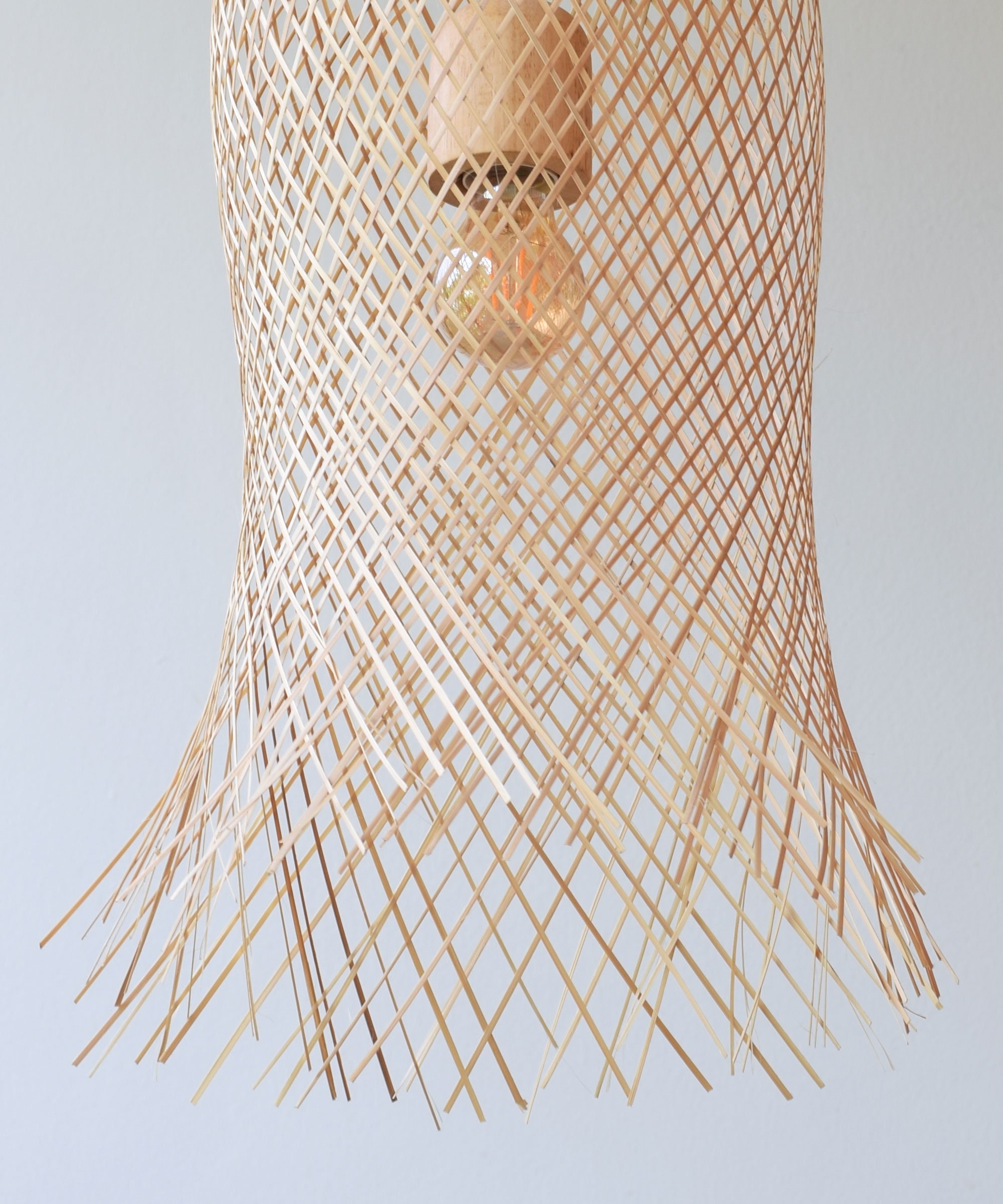 小物 Obachan Amazon.com: COSFEEL Japanese Style E27 Chandelier Straw Hat