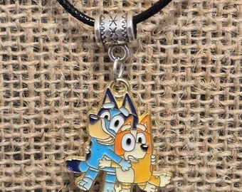 lylas necklace choker ~ bluey bingo dog organza gift bag ~ post included