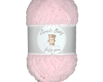 Zarela Baby Fluffy hilo lana 25g 03 Baby Pink