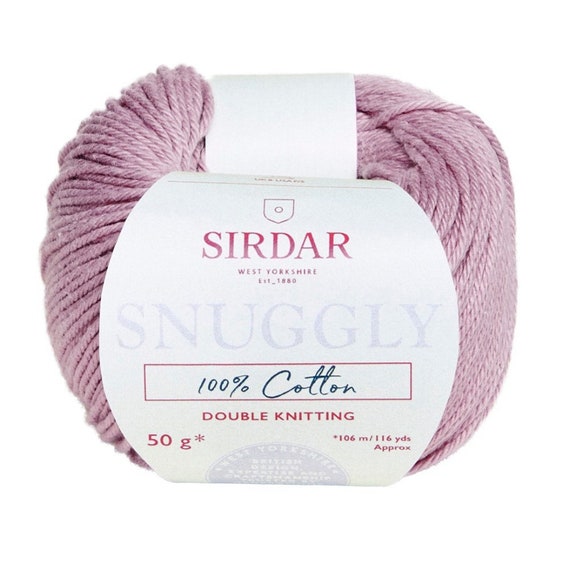 Sirdar Snuggly 100/% Cotton DK 771 Yellow