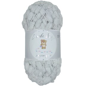 Zarela Baby Pom Pom Yarn 200g - 03 Grey