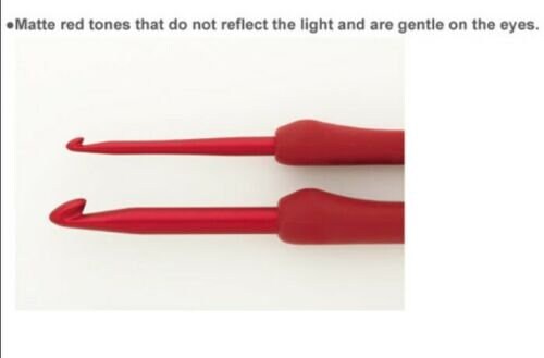 チューリップ エティモ レッド かぎ針 クッショングリップセット