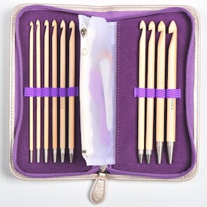 Tulip Carry T Gift Set Interchangeable Bamboo Crochet Hooks