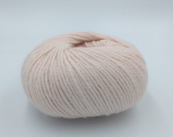 100% Luxueux Bébé Alpaca Laine/Fil Pérou, Perle (9054), DK 50g, Indiecita