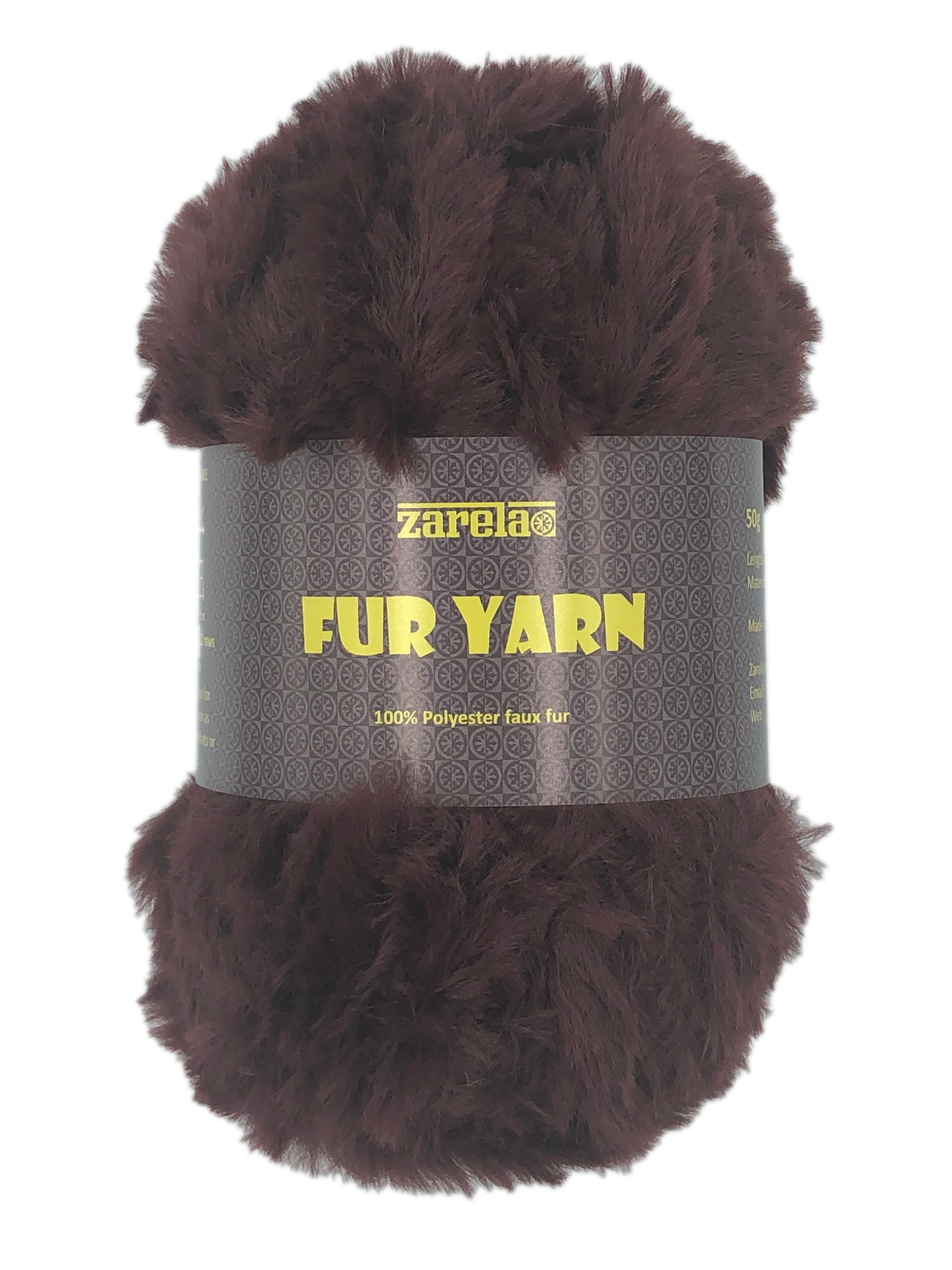 Faux Fur Yarn at WEBS